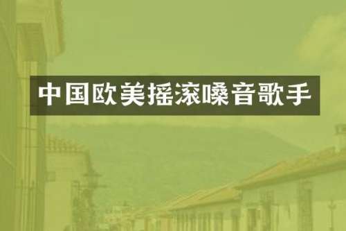 中国欧美摇滚嗓音歌手