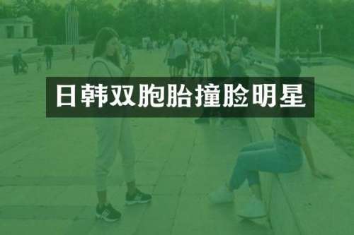 日韩双胞胎撞脸明星
