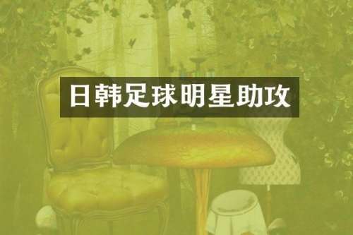 日韩足球明星助攻