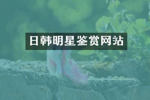 日韩明星鉴赏网站