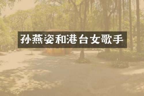 孙燕姿和港台女歌手