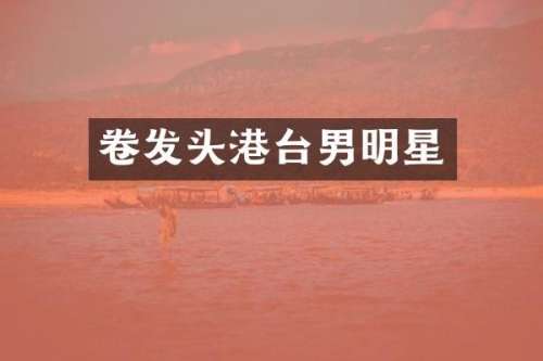 卷发头港台男明星