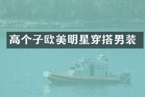 高个子欧美明星穿搭男装