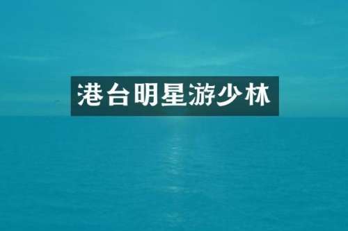 港台明星游少林