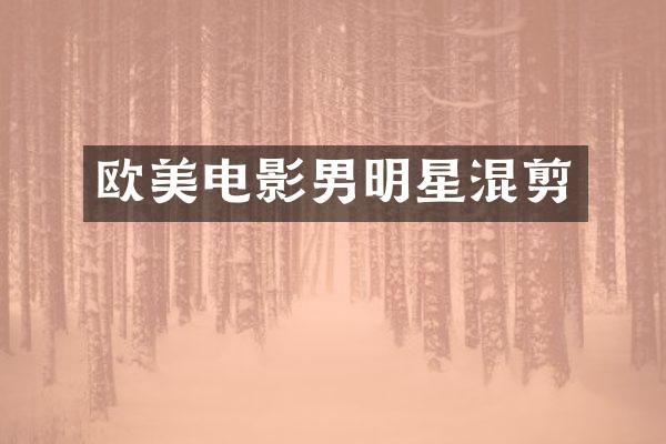 欧美电影男明星混剪