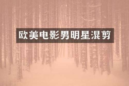 欧美电影男明星混剪