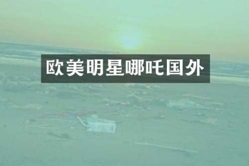 欧美明星哪吒国外