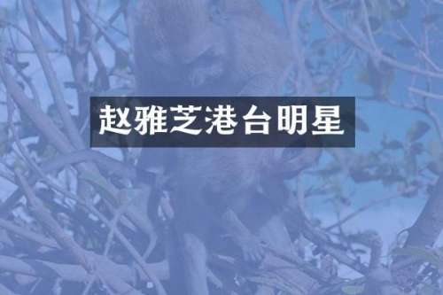 赵雅芝港台明星