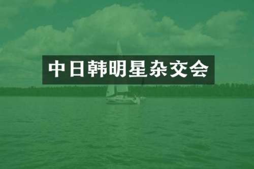中日韩明星杂交会