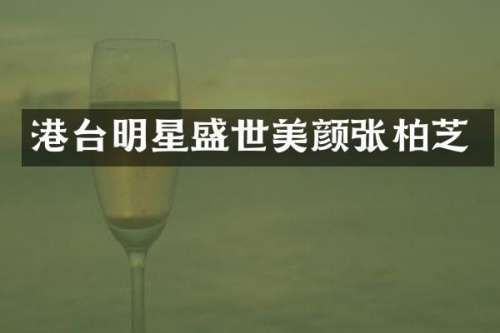 港台明星盛世美颜张柏芝