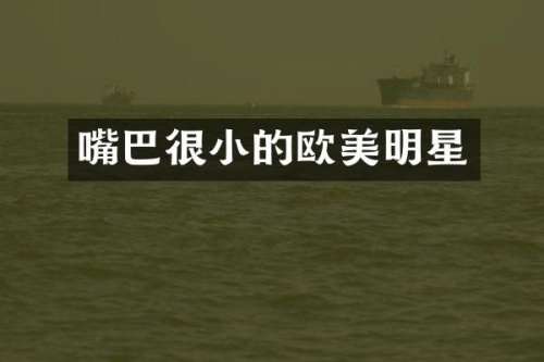 嘴巴很小的欧美明星