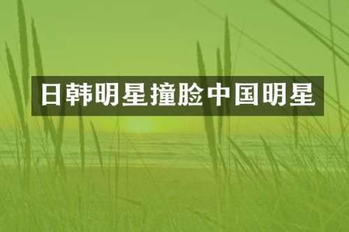 日韩明星撞脸中国明星