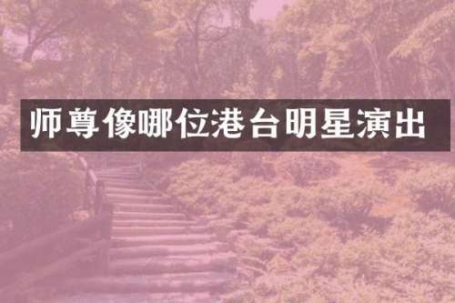 师尊像哪位港台明星演出