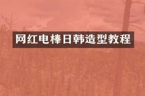 网红日韩造型教程