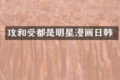 攻和受都是明星漫画日韩