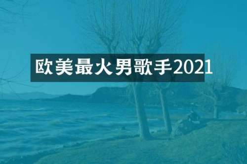 欧美最火男歌手2021