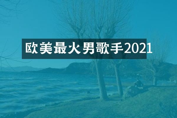 欧美最火男歌手2021
