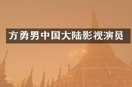 方勇男中国大陆影视演员