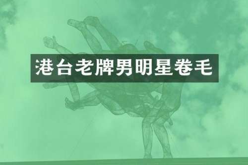 港台老牌男明星卷毛