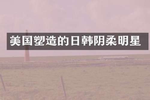 美国塑造的日韩阴柔明星