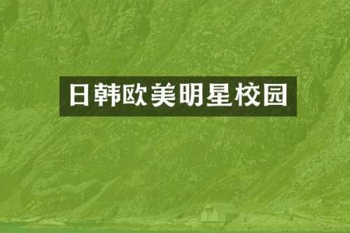 日韩欧美明星校园