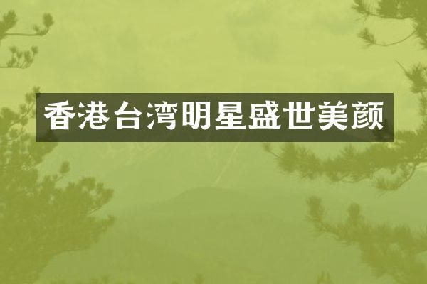香港台湾明星盛世美颜