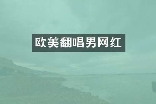 欧美翻唱男网红