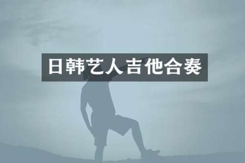 日韩艺人吉他合奏