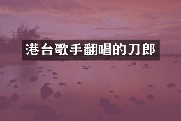 港台歌手翻唱的刀郎