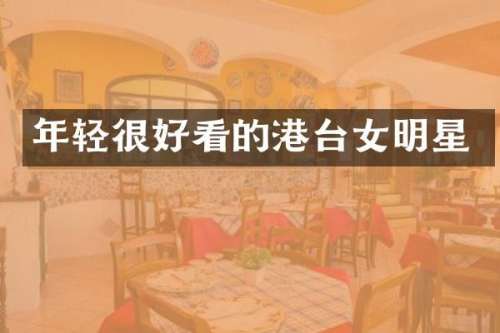 年轻很好看的港台女明星