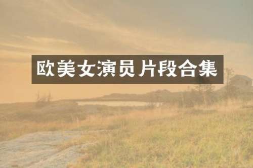 欧演员片段