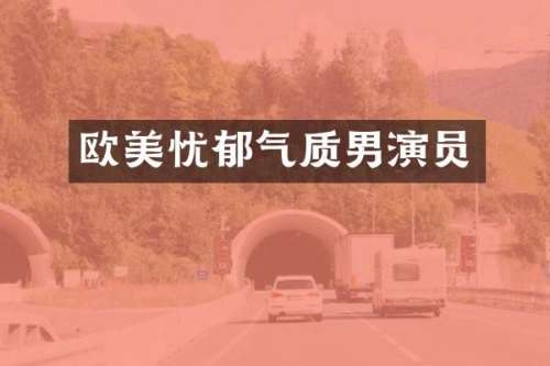 欧美忧郁气质男演员