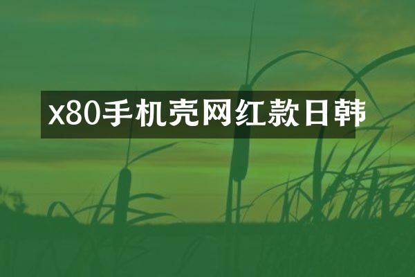 x80手机壳网红款日韩