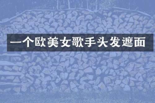 一个欧歌手头发遮面