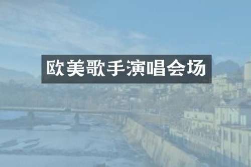 欧美歌手演唱会场