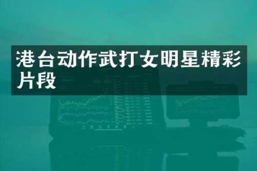 港台动作武打女明星精彩片段