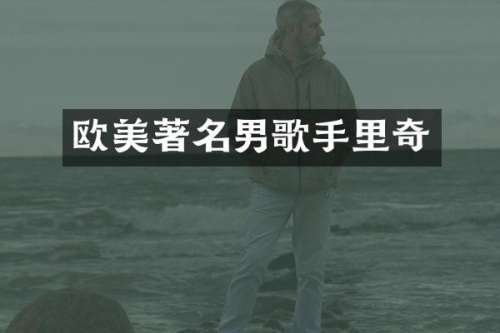 欧美著名男歌手里奇