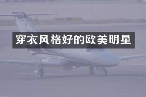 穿衣风格好的欧美明星