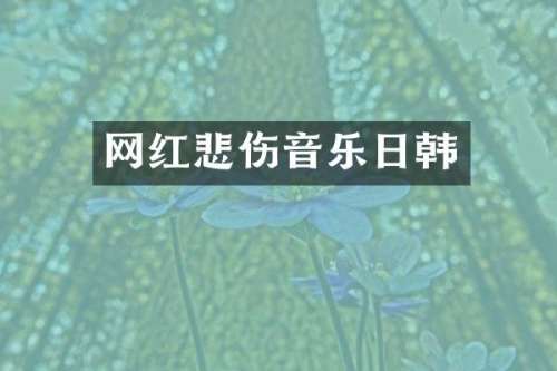 网红悲伤音乐日韩