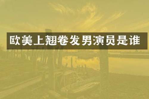 欧美上翘卷发男演员是谁