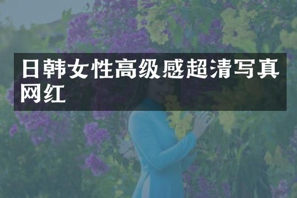 日韩女性高级感超清写真网红