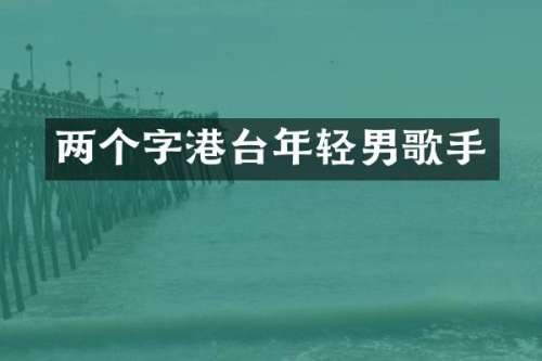 两个字港台年轻男歌手