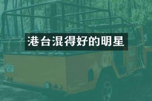 港台混得好的明星