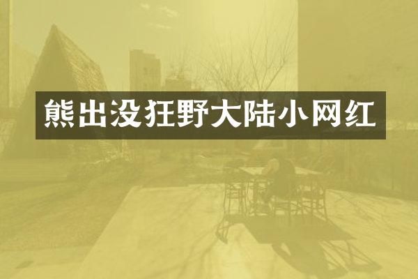 熊出没狂野大陆小网红