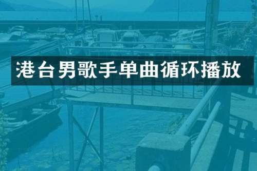 港台男歌手单曲循环播放