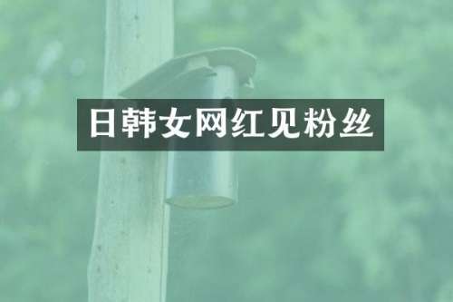 日韩女网红见粉丝