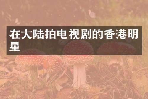 在大陆拍电视剧的香港明星