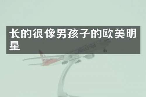 长的很像男孩子的欧美明星