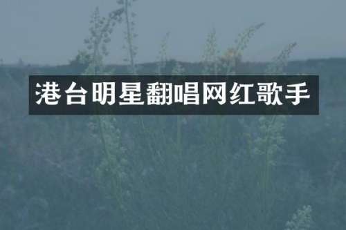 港台明星翻唱网红歌手