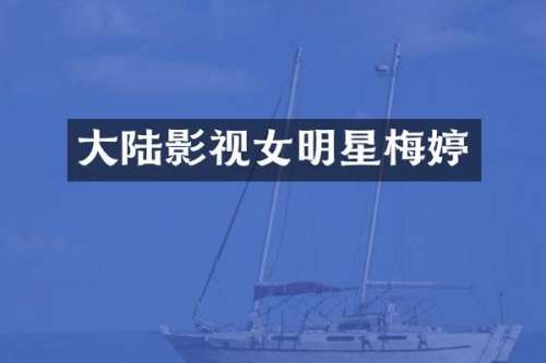大陆影视女明星梅婷